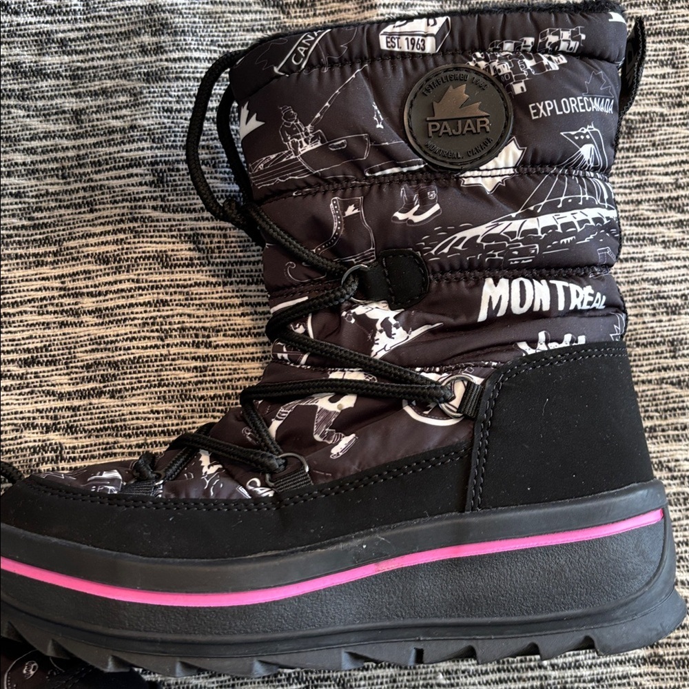 Pajar Canada Winter Boots 2.5Y -22 degree waterproof - Picture 3 of 4